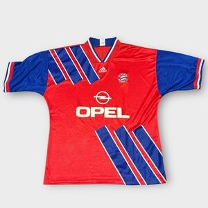 Vintage 1993-95 Bayern Munich Adidas Soccer Jersey